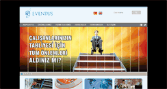 Desktop Screenshot of eventus-tr.com