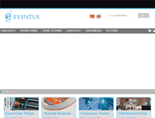 Tablet Screenshot of eventus-tr.com